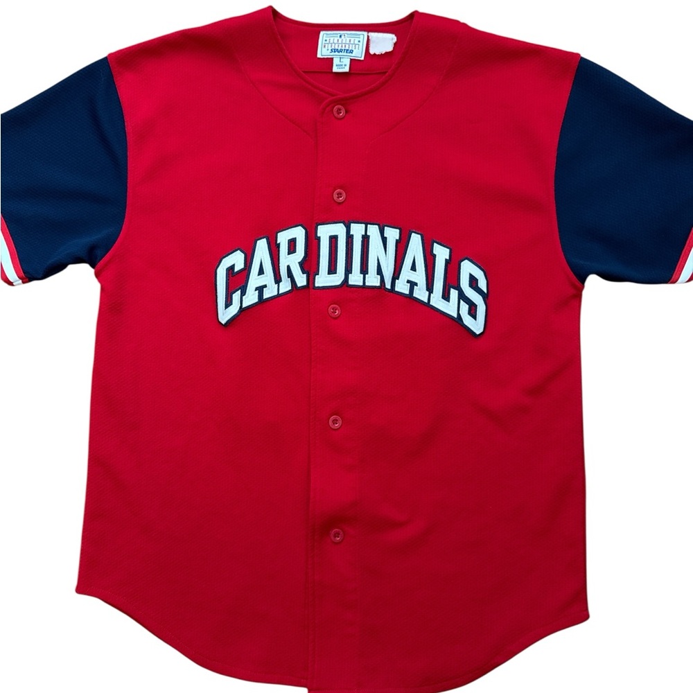 Vintage St Louis Cardinals Starter Baseball Jersey Mark McGwire Size L Men’s Red